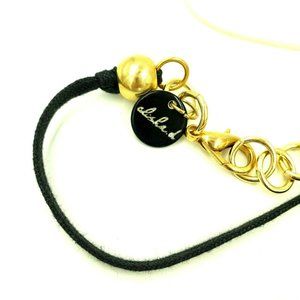 Alisha D  Jewelry  Alisha D Long Necklace Large Yellow Black Bead Cor 